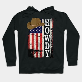 Western Country Rodeo Southern Cowboy Howdy Hoodie